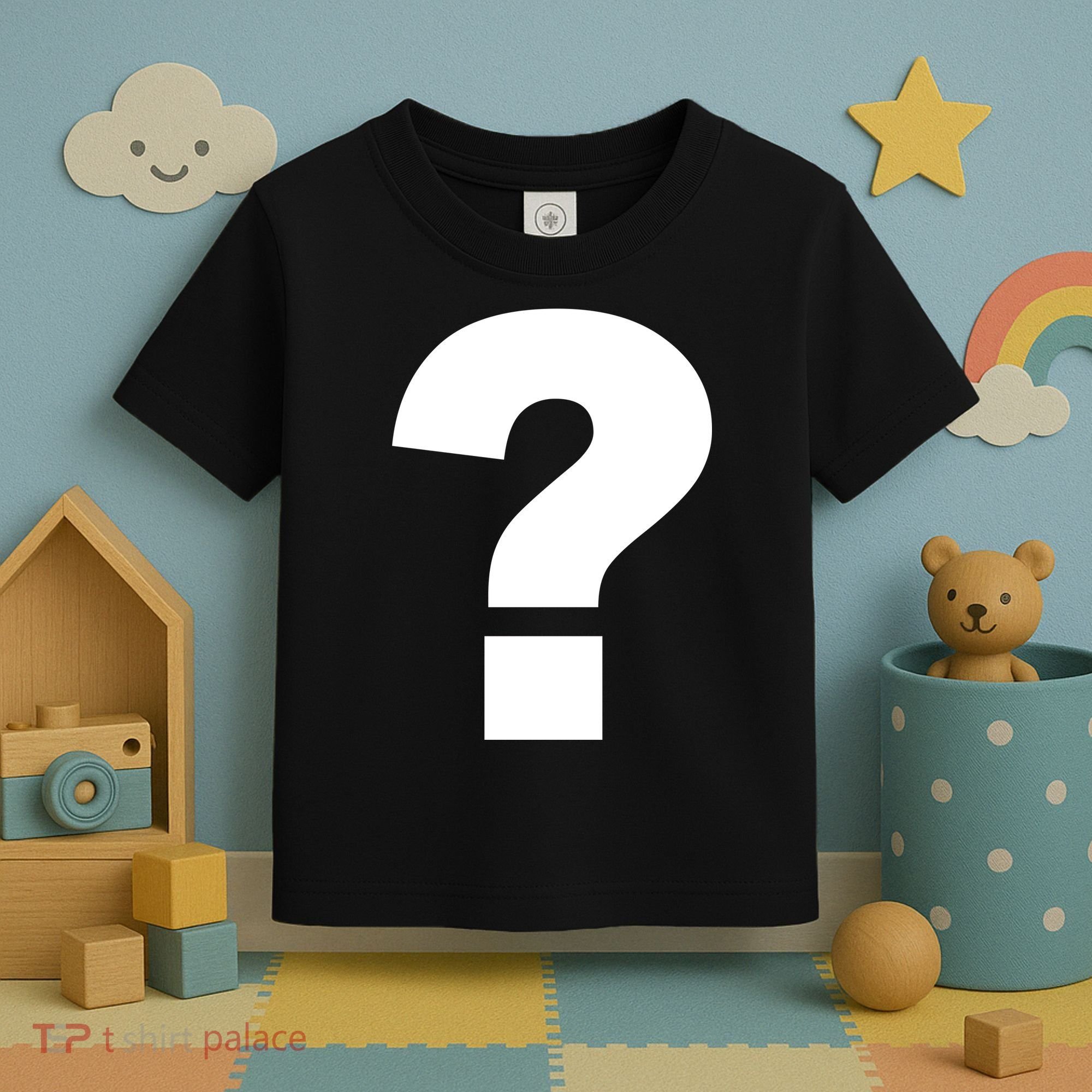 Question Mark Logo Toddler T-Shirt