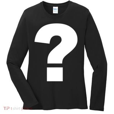 Question Mark Logo Women's Long Sleeve Shirt