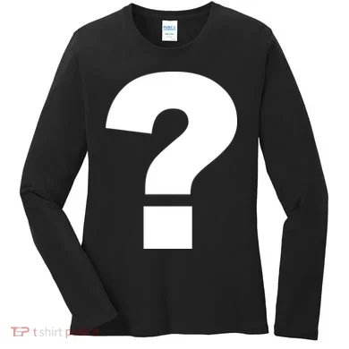 Question Mark Logo Women's Long Sleeve Shirt