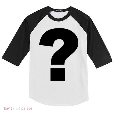 Question Mark Logo Kids Colorblock Raglan Jersey