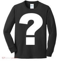 Question Mark Logo Kids Long Sleeve Shirt thumb 0