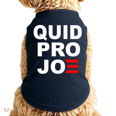 Quid Pro Joe Biden Doggie Tank