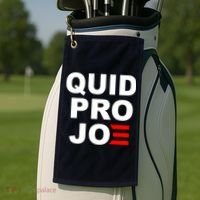 Quid Pro Joe Biden Golf Towel thumb 2