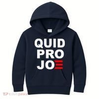 Quid Pro Joe Biden Kids Hoodie thumb 0