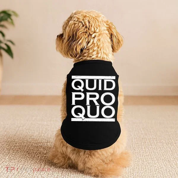 Quid Pro Quo Doggie Tank