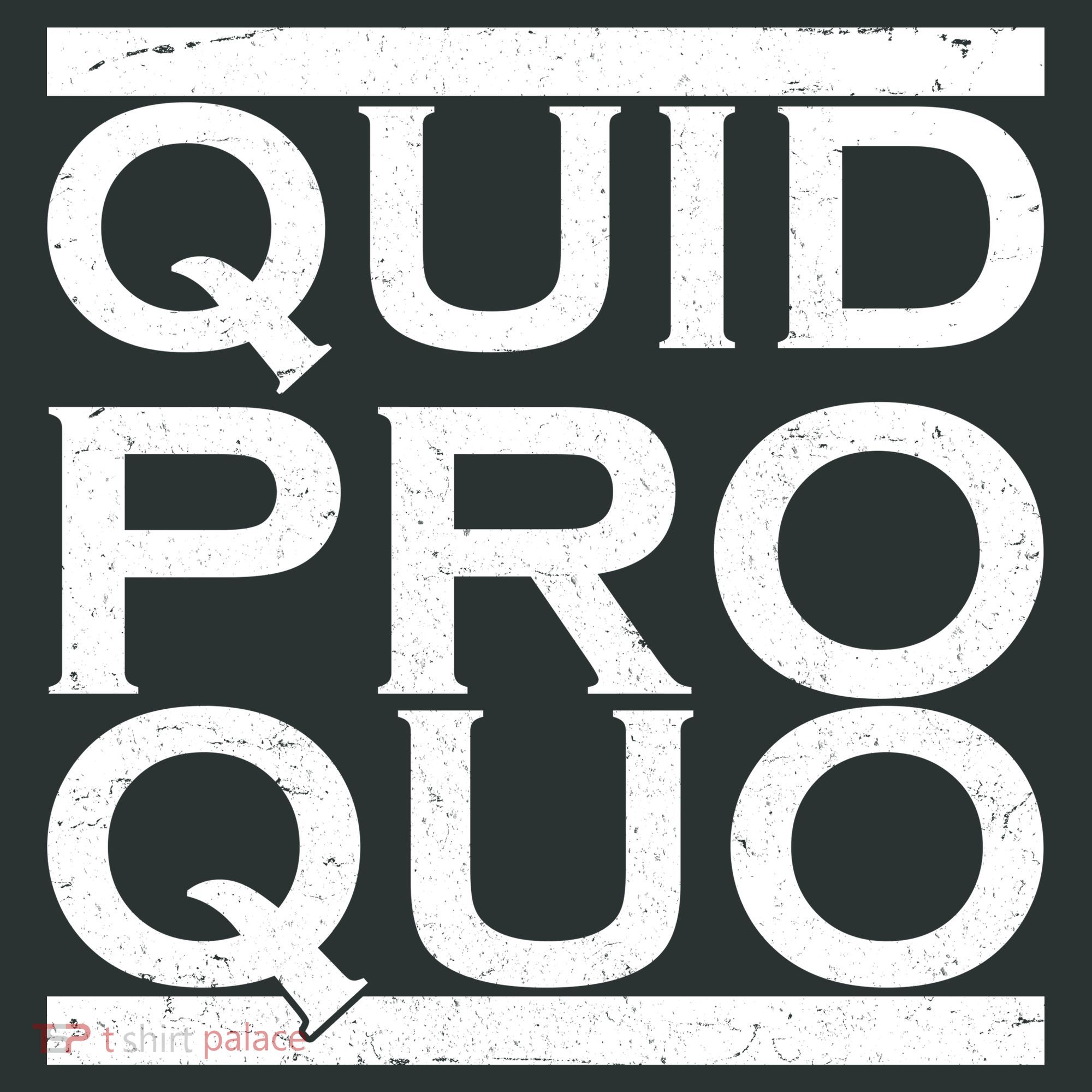Quid Pro Quo Tank Top