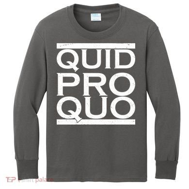 Quid Pro Quo Kids Long Sleeve Shirt