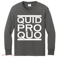 Quid Pro Quo Kids Long Sleeve Shirt thumb 0