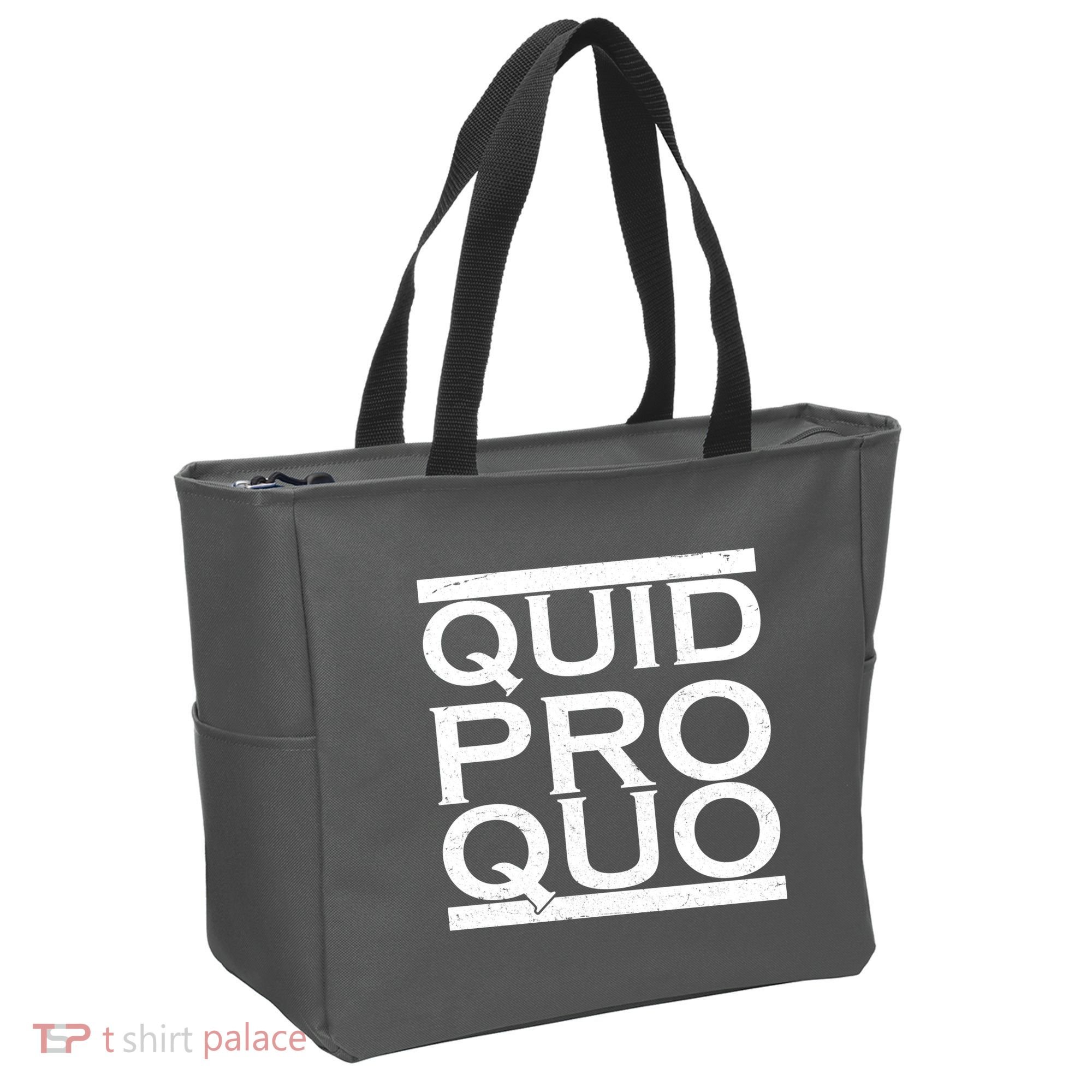 Quid Pro Quo Tote Bag