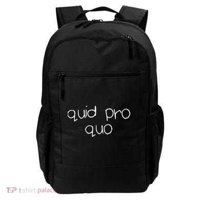 Quid Pro Quo Fun Backpack