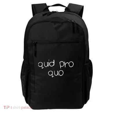 Quid Pro Quo Fun Backpack