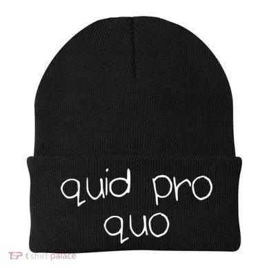 Quid Pro Quo Fun Beanie
