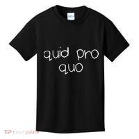Quid Pro Quo Fun Kids T-Shirt thumb 0