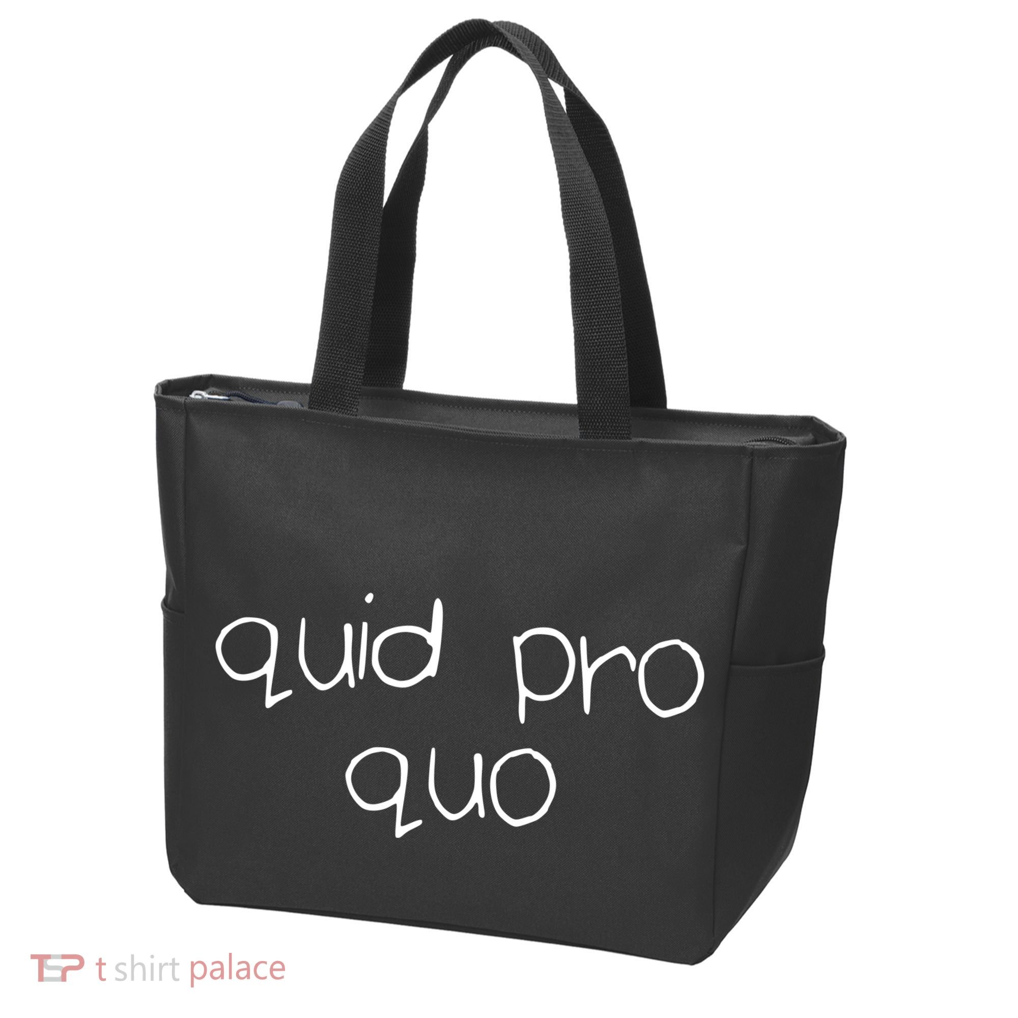 Quid Pro Quo Fun Tote Bag
