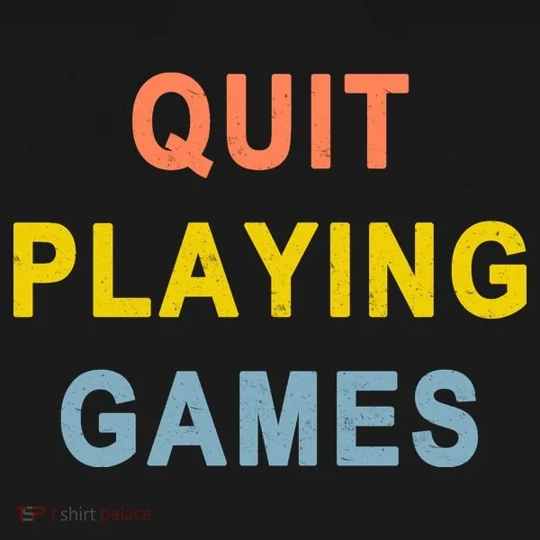 Quit Playing Games Doggie Tank