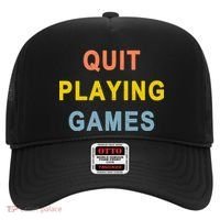 Quit Playing Games Hat thumb 0