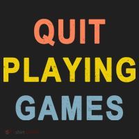 Quit Playing Games Hat thumb 2