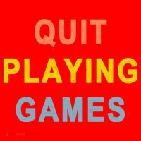 Quit Playing Games Santa Hat thumb 1