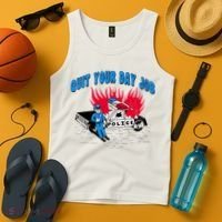 Quit Your Day Job Funny Police Humor Tank Top thumb 4