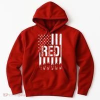 R.E.D Remember Everyone Deployed Red Friday Hoodie thumb 0