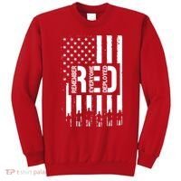 R.E.D Remember Everyone Deployed Red Friday Sweatshirt thumb 0