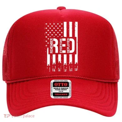 R.E.D Remember Everyone Deployed Red Friday Hat