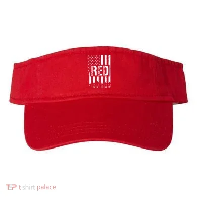 R.E.D Remember Everyone Deployed Red Friday Visor