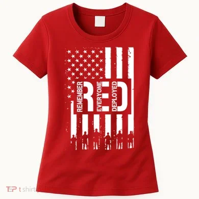 R.E.D Remember Everyone Deployed Red Friday Women's T-Shirt
