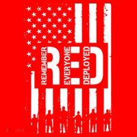 R.E.D Remember Everyone Deployed Red Friday Flag Kids T-Shirt thumb 4