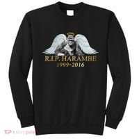 R.I.P. Harambe Our Angel In Heaven 1999-2016 Sweatshirt thumb 0