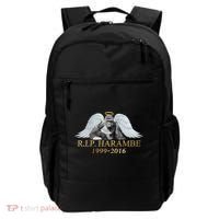 R.I.P. Harambe Our Angel In Heaven 1999-2016 Backpack thumb 0