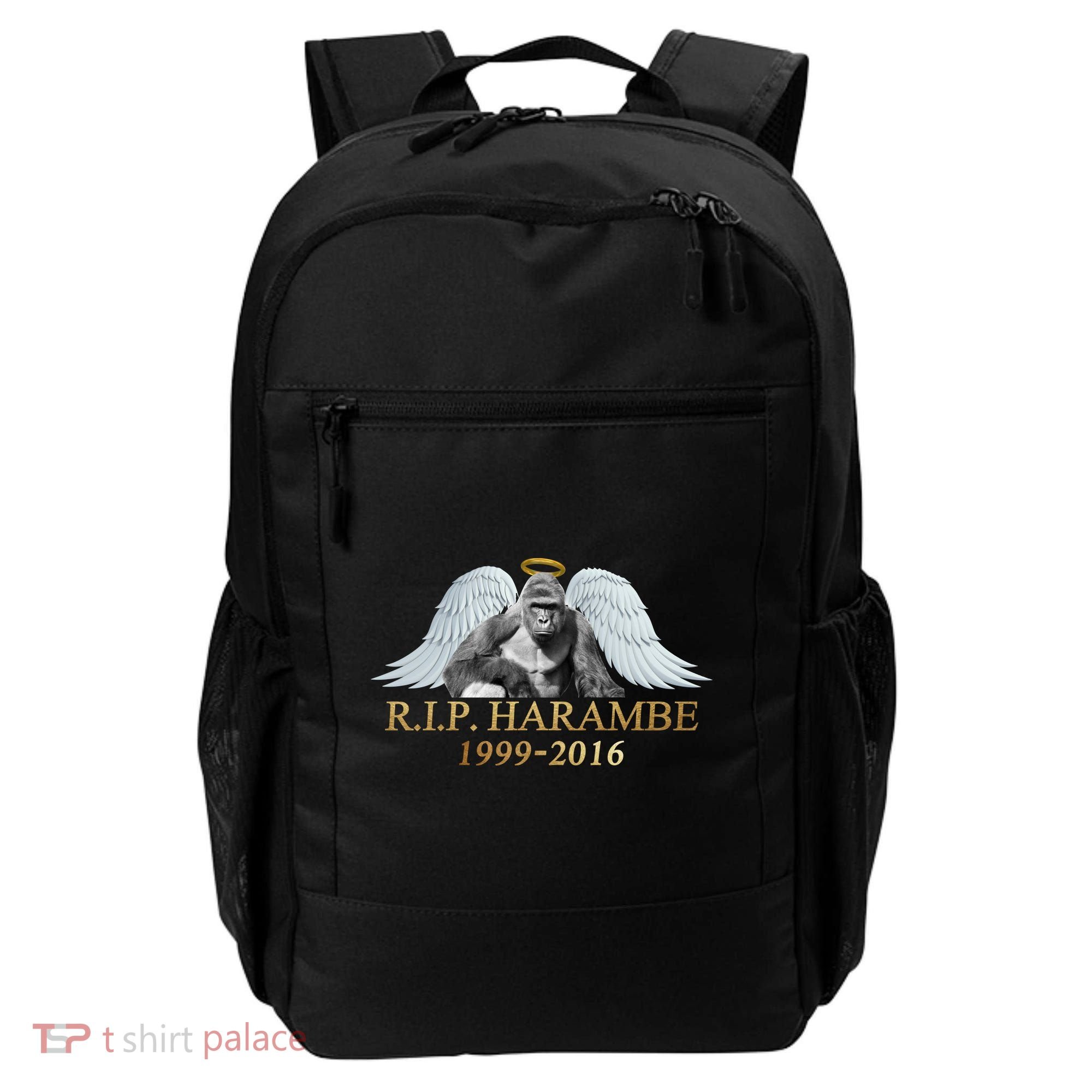 R.I.P. Harambe Our Angel In Heaven 1999-2016 Backpack