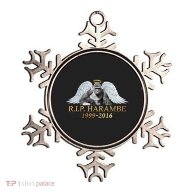 R.I.P. Harambe Our Angel In Heaven 1999-2016 Ornament