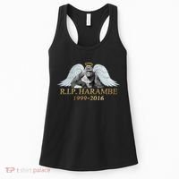 R.I.P. Harambe Our Angel In Heaven 1999-2016 Women's Tank Top thumb 0
