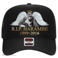 R.I.P. Harambe Our Angel In Heaven 1999-2016 Hat thumb 0