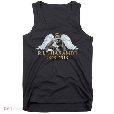 R.I.P. Harambe Our Angel In Heaven 1999-2016 Tank Top