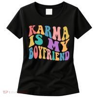 Retro 1960s 70s Karma Is My Boyfriend Women's T-Shirt thumb 0