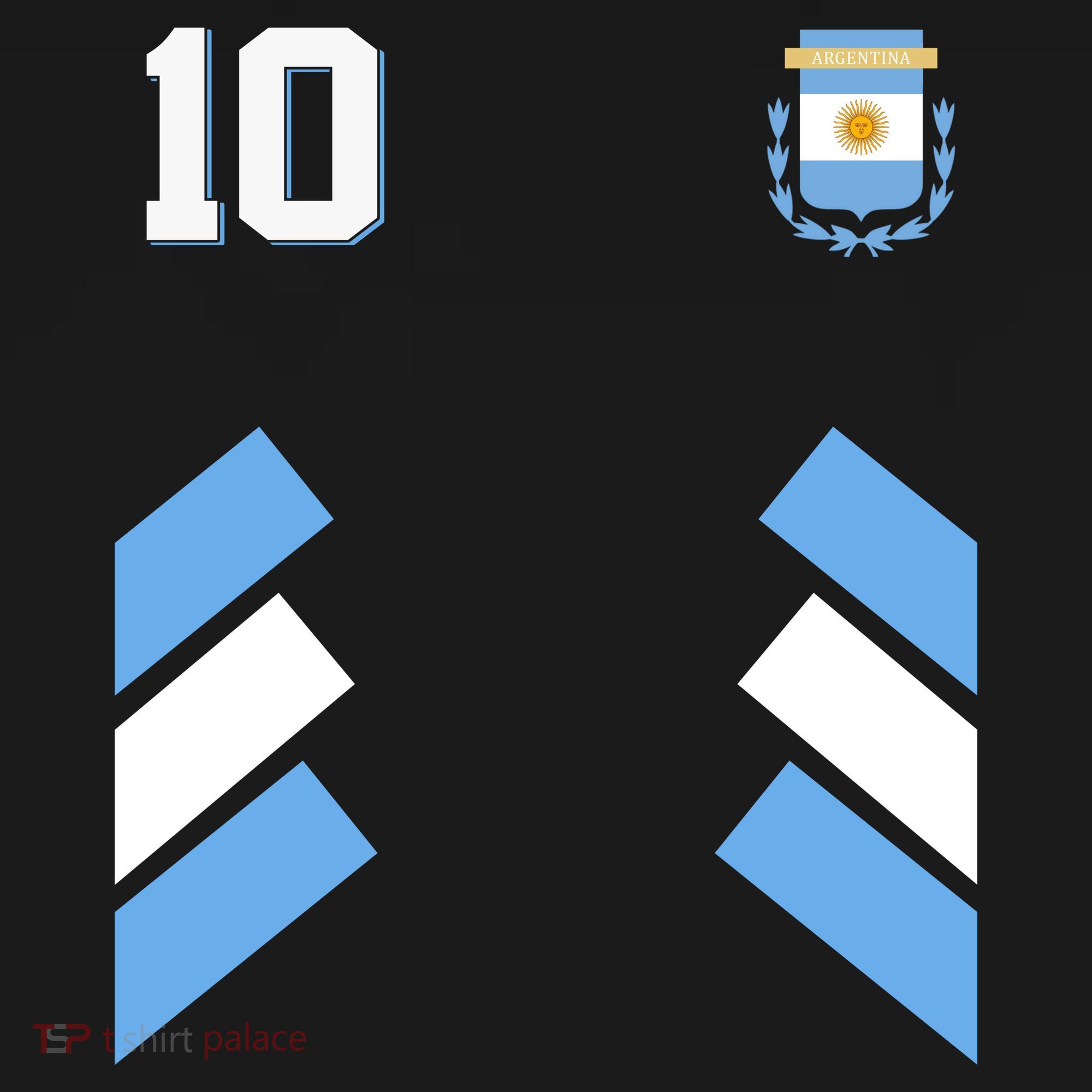 Retro 10 Argentina Jersey Argentinian Soccer Flag Backpack