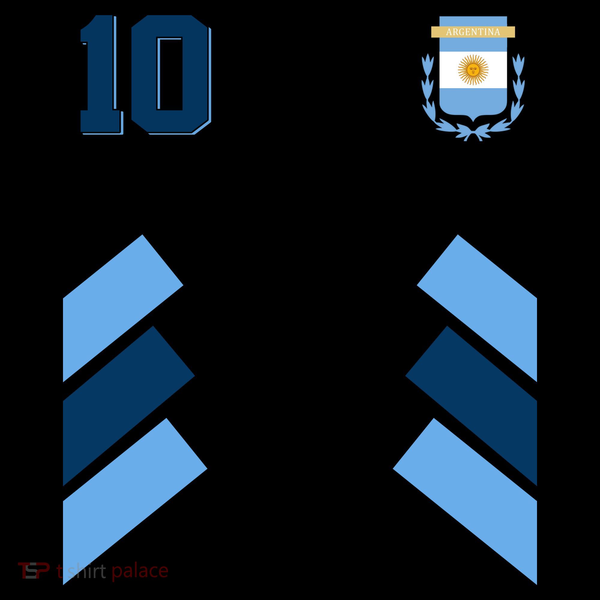 Retro 10 Argentina Jersey Argentinian Soccer Flag Coffee Mug