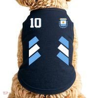 Retro 10 Argentina Jersey Argentinian Soccer Flag Doggie Tank thumb 0