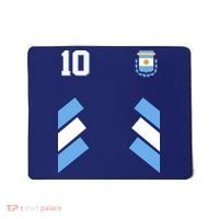 Retro 10 Argentina Jersey Argentinian Soccer Flag Mousepad thumb 0