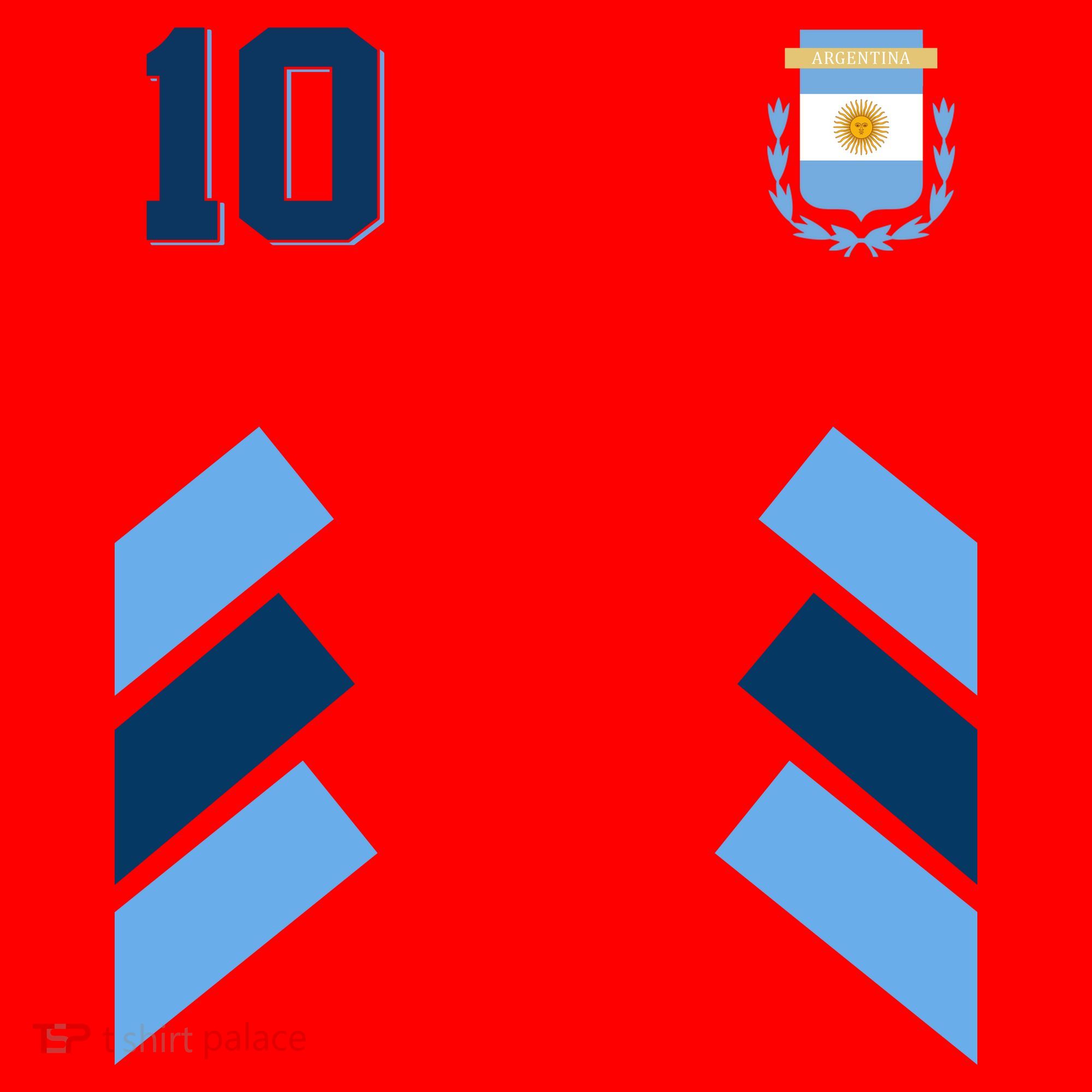 Retro 10 Argentina Jersey Argentinian Soccer Flag Santa Hat