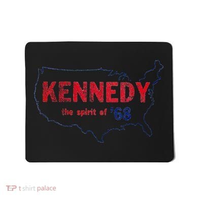 Retro 1968 Bobby Kennedy Rfk Robert Kennedy Mousepad