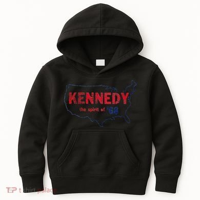 Retro 1968 Bobby Kennedy Rfk Robert Kennedy Kids Hoodie