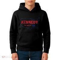 Retro 1968 Bobby Kennedy Rfk Robert Kennedy Kids Hoodie thumb 4
