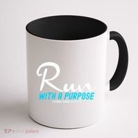 Retro 1 Corinthians 924 26 Run With A Purpose Coffee Mug thumb 1