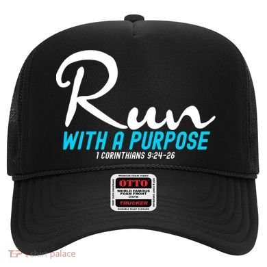 Retro 1 Corinthians 924 26 Run With A Purpose Hat