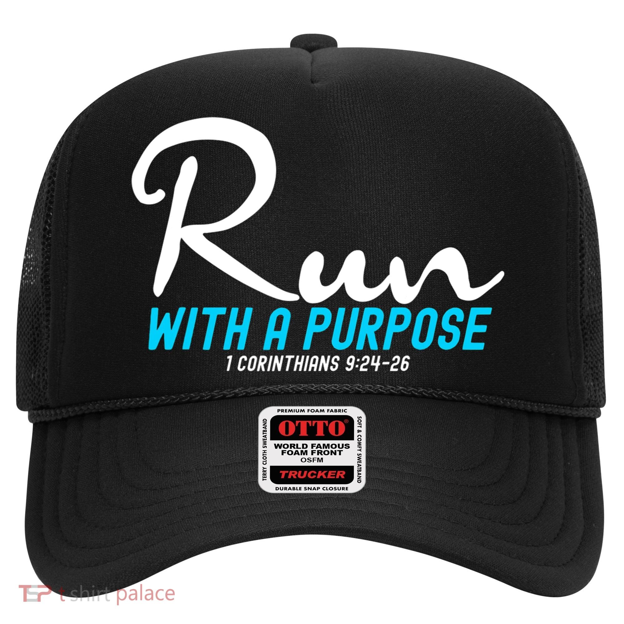 Retro 1 Corinthians 924 26 Run With A Purpose Hat