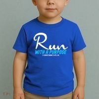 Retro 1 Corinthians 924 26 Run With A Purpose Toddler T-Shirt thumb 2