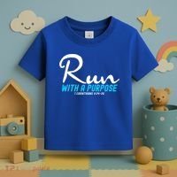 Retro 1 Corinthians 924 26 Run With A Purpose Toddler T-Shirt thumb 3